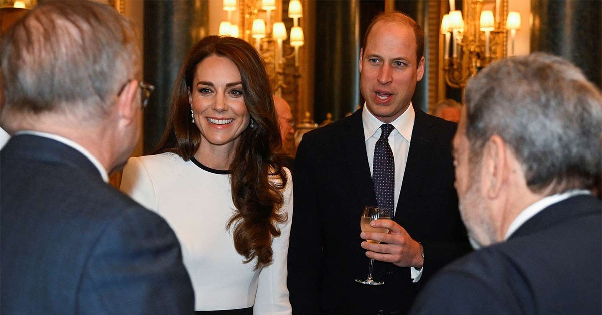 Fans spotted Princess Catherine with William and King Charles having lunch at The Regal Confines