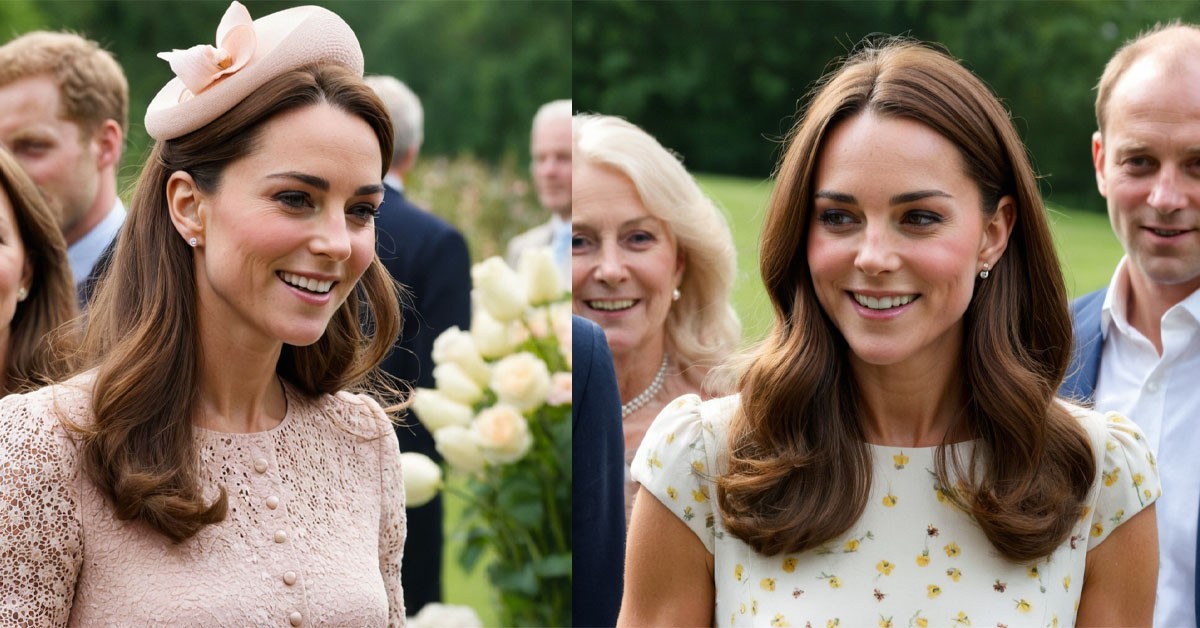 Fans rejoiced as Catherine looked stunningly attractive at a garden party with her family