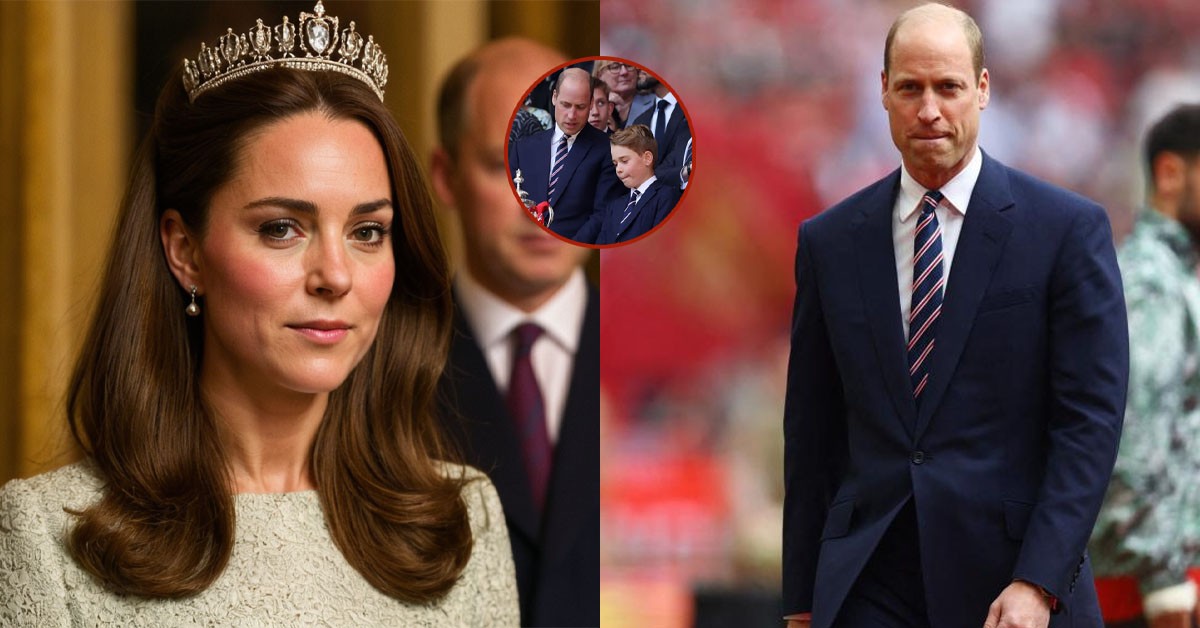 GOOD NEWS! Prince George surprised Princess Catherine by attending the event with William