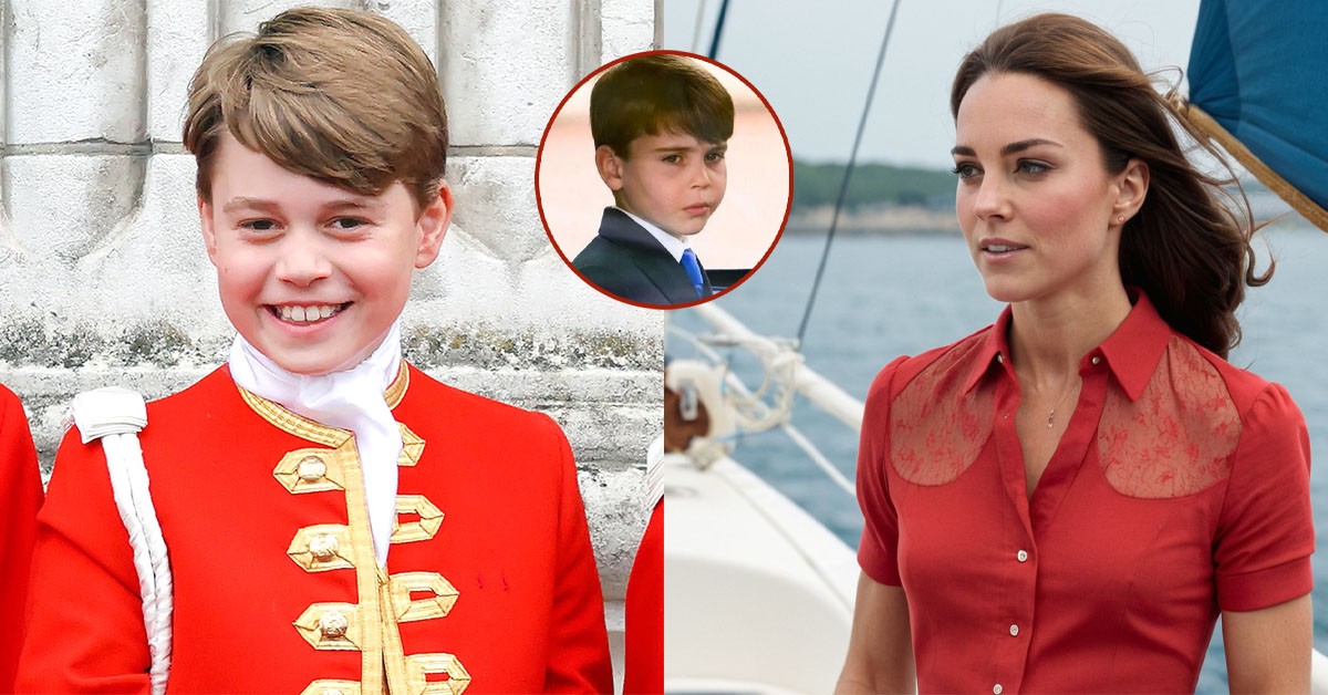 GREAT HEART! Prince George's sincere defense of Louis was shared by his mother Catherine