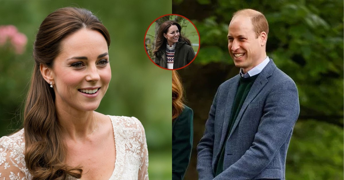 Princess Catherine and William were spotted taking a romantic stroll by the sea near their Anmer Hall home