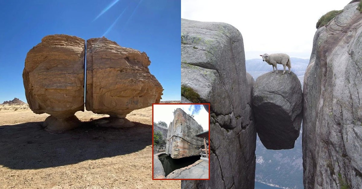 Science cannot explain: 500-ton rock floating in the air with unexplained mysteries