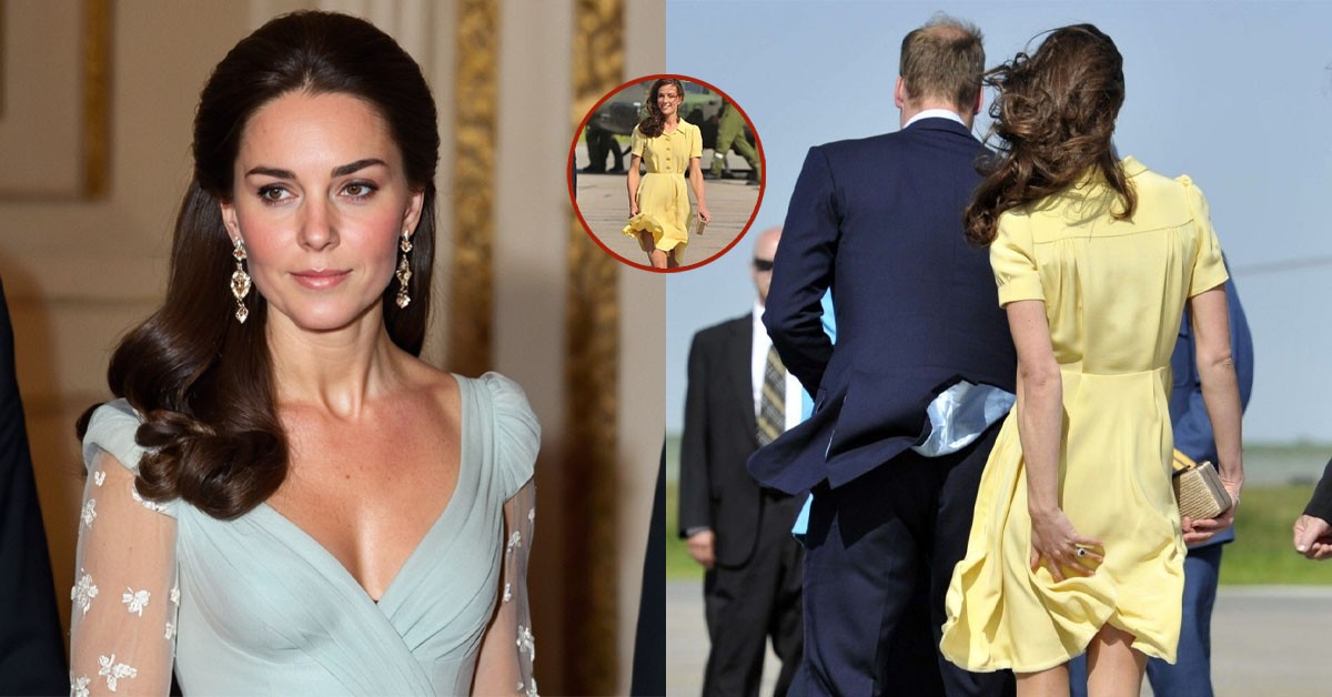 MARILYN MOMENT! Princess Catherine wore the Gone With the Wind dress on many occasions to reveal her slender legs