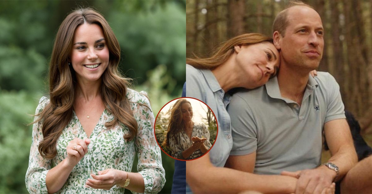 FANS ARE CRAZY! Princess Catherine surprised with a floral print dress by Vronica Beard at her new home