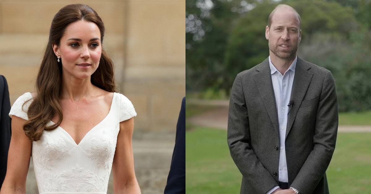 Princess Catherine beamed as she visited the housing charity with Prince William after the delighted announcement
