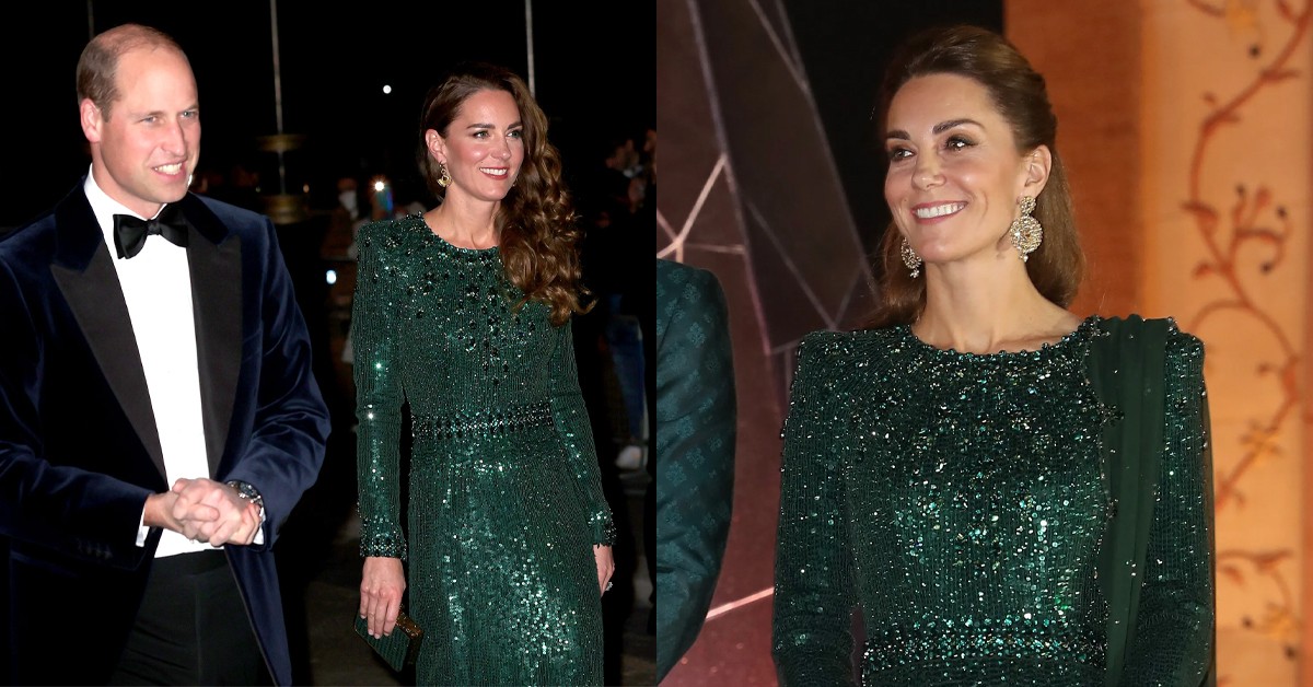 5 MINUTES AGO! Princess Catherine returned beautifully in a green silk dress at the Royal event
