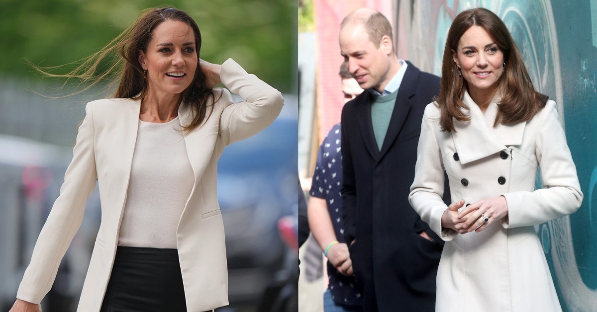 TWELVE MINUTES AGO! Princess Catherine made a surprise appearance in a special program wearing a bold gold necklace with Prince William