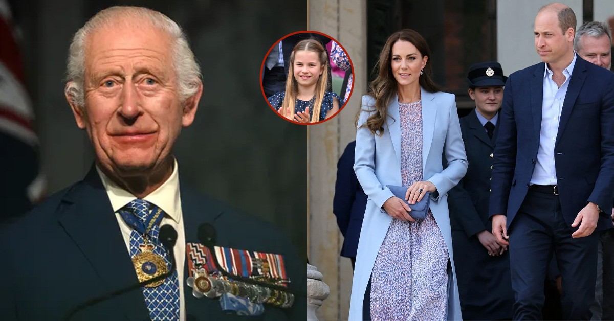 OFFICIAL! The King bestowed a new title on Princess Charlotte, paving the way for the rise of Princesses Catherine and William