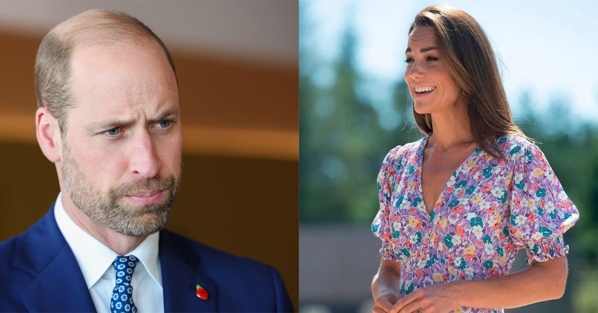 Prince William was "in the eye of the storm" as he gave a candid account of Princess Catherine's condition