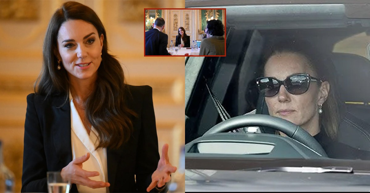 RARE IMAGE! Princess Catherine begins driving to Windsor Castle for a meeting about a "passion project"