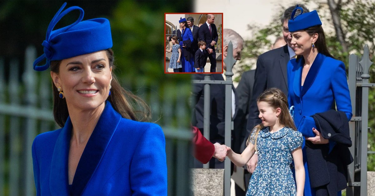 1 DAY AGO! Princess Catherine was discovered healthy and Charlotte attended church near Windsor in the latest photo