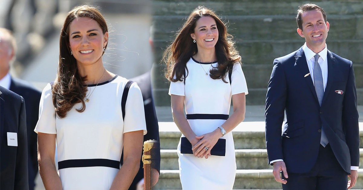 Princess Catherine's latest form stunned in a Jaeger dress at a museum in London