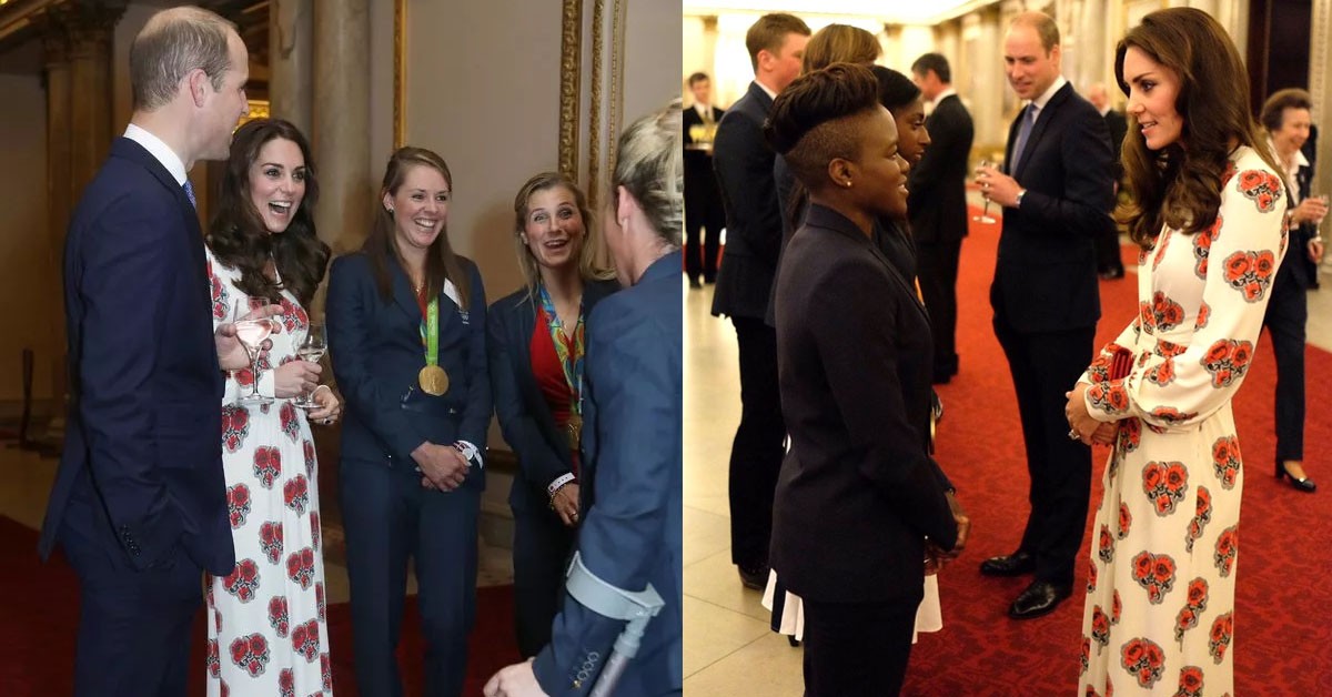 NEW 1 MINUTE AGO! Princess Catherine wowed royal fans in a gorgeous V-neck dress while standing next to her beloved husband