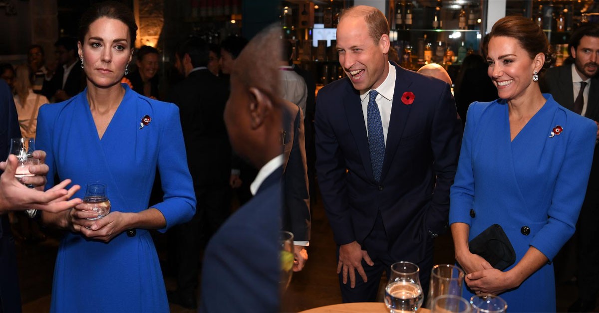 Princess Catherine surprised fans with a blue dress carrying a meaningful message next to William