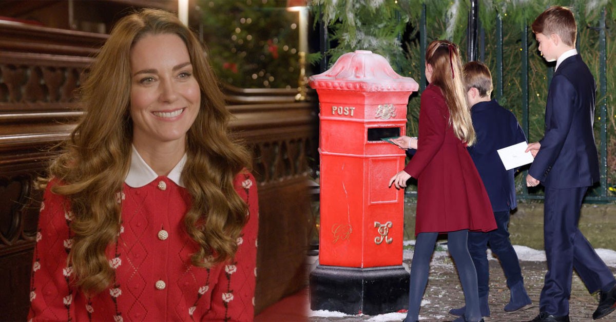 Catherine was happy to see George, Charlotte and Louis happily exchanging gifts with their cousins ​​on Christmas Eve