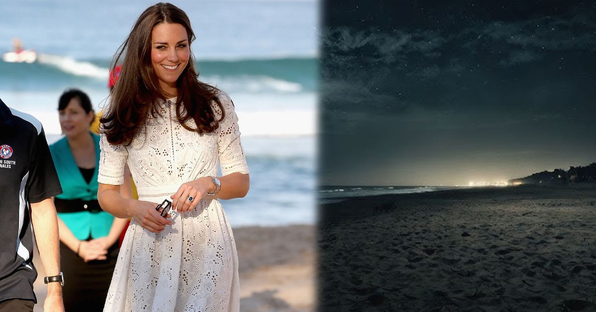 Princess Catherine tells the story: A true horror story on a scary beach