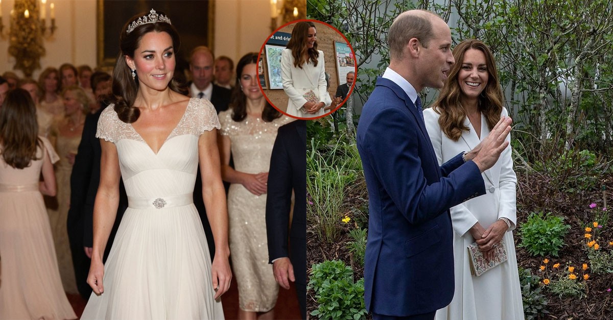 Princess Catherine impressed with an elegant white dress in her first public appearance with new strength