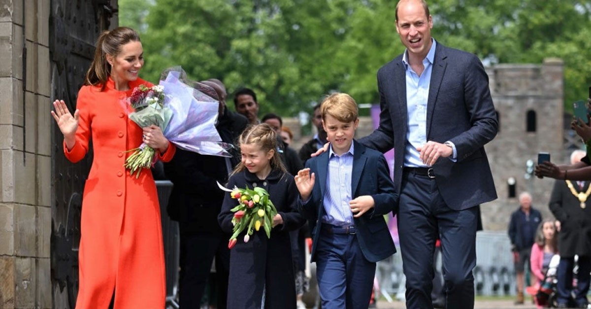 Princess Catherine and William were spotted visiting Prince George's new school in preparation for a special milestone