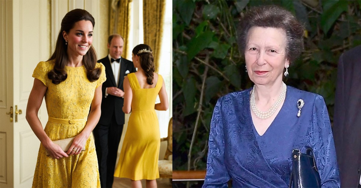 Princess Anne's momentous gesture towards Catherine brought the Queen to tears